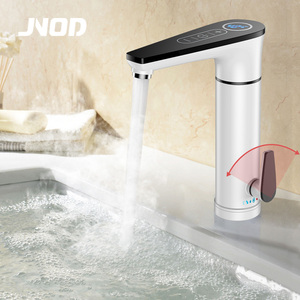 Grifo <span class=keywords><strong>Calentador</strong></span> <span class=keywords><strong>de</strong></span> <span class=keywords><strong>Agua</strong></span> Instantáneo Jnod <span class=keywords><strong>de</strong></span> 220V y 3300W, Grifo Eléctrico para Baño con <span class=keywords><strong>Caño</strong></span> <span class=keywords><strong>de</strong></span> 120 Grados - Product Image 2