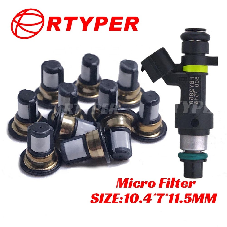 7*4.1*11.5mm Fuel Injector 11016 Micro Basket Filter Fit for NISSAN TIIDA Injector repair kit