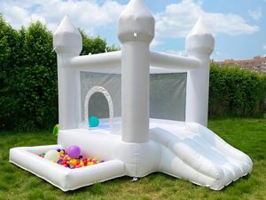 Castillo Inflable Blanco Comercial de 10*10 pies para Bodas y Fiestas, Castillo Inflable para Bodas de 10*10 pies - Product Image 3
