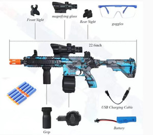 Pistola de Gel de Juguete GelBlaster Gun Splatter Gun Pistola Eléctrica Automática de Bolas de Gel - Product Image 4