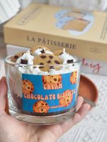 Nouvelles bougies parfumées aux fruits, écologiques, faites à la main, de grande taille (900 g), pour desserts, biscuits et décorations de fêtes