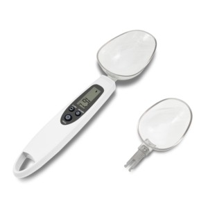Balance alimentaire à affichage LED, outil de mesure électronique, 300g 0.1g, balance numérique en plastique, cuillère de pesée, balance de cuisine - Product Image 4