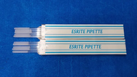 Pipette Esrite ESR Méthode Westergren pour la mesure du taux de sédimentation des érythrocytes, tube de mesure diagnostique de laboratoire pour tests sanguins 1%