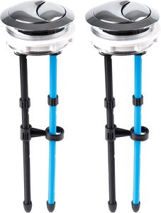 Bouton de <span class=keywords><strong>chasse</strong></span> <span class=keywords><strong>d</strong></span>'<span class=keywords><strong>eau</strong></span> double pression pour réservoir de toilettes, filetage 38mm, bouton <span class=keywords><strong>poussoir</strong></span> supérieur pour toilettes, idéal pour les femmes aux ongles longs - Product Image 6