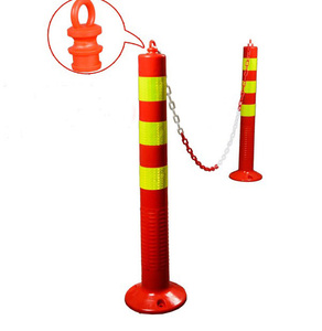 45CM 70CM 75CM PE製道路安全高視認性フレキシブルボラード交通警告デリネーターポスト - Product Image 6
