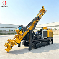 Foreuse de puits d'eau portable JHR-800, entièrement hydraulique, à circulation inversée, alimentée au diesel, pour forage jusqu'à 800 m de profondeur
