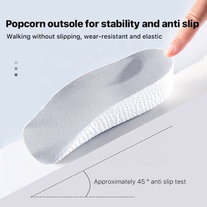 Plantillas para Aumentar la Altura 3/4 para Hombres y Mujeres, Almohadillas para Levantar el Talón, Soporte de Arco para Pies Planos, Plantillas Ortopédicas para Zapatillas - Product Image 3