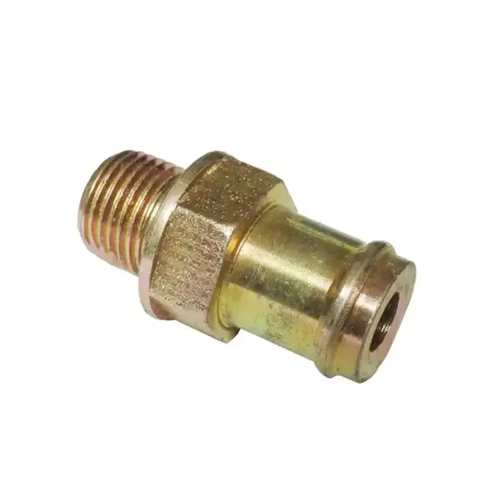 Hersteller Hochdruck gekräuselte Jic/Bsp/Bspt/Npt/Metrisch/Orfs/Sae Hydraulische 1/2 Messings ch lauch armatur