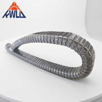 Chaîne de protection de câbles en acier inoxydable CNC, fabriquée par le fabricant d'origine