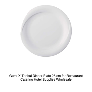 Plaque plate X-Tanbul 25 cm Gural Xt25Du - Product Image 2