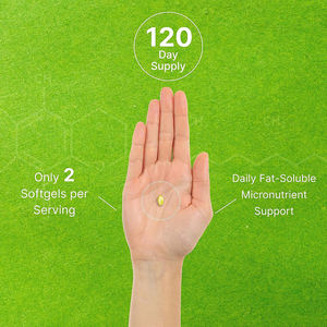 Suplemento de vitamina E de alta calidad sin gluten, que apoya la salud de la piel y la protección celular, en cápsulas blandas. - Product Image 5