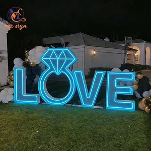 Panneau lumineux LED autoportant de 4 pieds, lettres lumineuses pour la <span class=keywords><strong>location</strong></span> d'événements, la décoration de fête, de mariage et les fournitures - Product Image 3