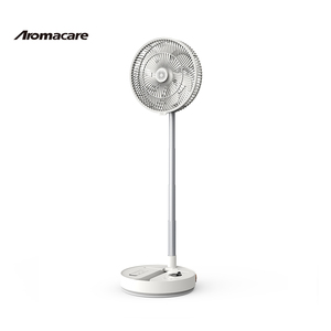 <span class=keywords><strong>Ventilateur</strong></span> sur pied pliable Aromacare 10 pouces, 7200 mAh, rechargeable, oscillant, avec télécommande et boîte à arômes pour la maison et le camping - Product Image 3