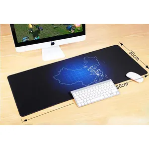 Umwelt freundliche ungiftige Tastatur Computer Gaming Desk Mouser Mat, kunden spezifisches 3D-Druck Mauspad großes Mouse pad