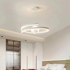 Lámpara de Techo Creativa Nórdica Lunar, Moderna y Minimalista, para Comedor, Habitación Infantil, Dormitorio, Lámpara de Estilo Frijol Mágico - Product Image 5