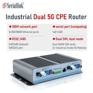 SERIALLINK endüstriyel hücresel yönlendirici 4G 5G çift SIM kart kablosuz VPN yönlendirici POE GPS isteğe bağlı olabilir SLK-R690-5G-A2 - Product Image 3