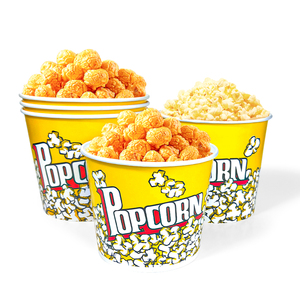 Gobelet en papier KFC <span class=keywords><strong>de</strong></span> grande taille avec logo personnalisé, 64 oz, 85 oz, 120 oz, gobelet en papier pour poulet frit, popcorn, seau avec couvercle - Product Image 3