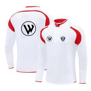 サッカートラックスーツレトロな男性用サッカーウェア熱転写プリント - Product Image 1