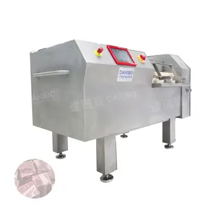 Automatic Meat Cutting Cube Cutter Slicer Cheeese Beef Pork Cuber Poultry Meat Cut Machine