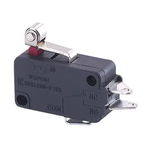Micro-interrupteur HK-14-16A-016 avec levier à rouleau métallique court