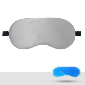 Máscaras de <span class=keywords><strong>Ojos</strong></span> de Gel Refrigerante <span class=keywords><strong>para</strong></span> <span class=keywords><strong>Dormir</strong></span>, de Seda Satinada de Lujo, con Peso y Calor, Reutilizables, con Logotipo de Marca Privada Personalizada - Product Image 5