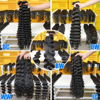 Brazilian Virgin Human Hair Wholesale Vendor 12a Hair Bundles Peruvian Virgin Unprocessed Human Hair Bundles