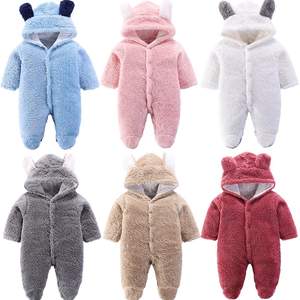 Conjuntos de Ropa para Niños al por Mayor 2021, Overoles de Invierno para Bebés, Vestidos Bonitos para Bebés, Ropa de Terciopelo para Recién Nacidos, Niños y Niñas, Peleles para Bebés - Product Image 2