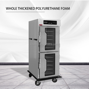 Chariot de banquet en acier inoxydable chauffant électrique à 10 couches 30-80 équipement de cuisine commerciale haut-bas avec contrôle de la température - Product Image 6