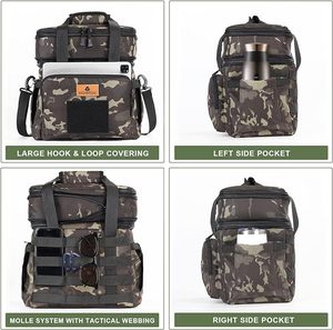 Ravel กระเป๋าเก็บความร้อนปิกนิกกล่องผ้านุ่มเก็บความเย็นพร้อมสายคล้องไหล่สำหรับกล่องอาหารกลางวันขนาดใหญ่ในสำนักงาน - Product Image 4