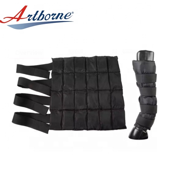 Охлаждающая обертка для ледяных упаковок для конских травм, терапия, полная нога, ледяные ботинки, холодная упаковка, охлаждающая обертывание с гелем, терапевтические ботинки, коврик для льда