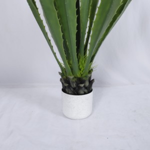Plante <span class=keywords><strong>d</strong></span>'<span class=keywords><strong>Agave</strong></span> Artificielle Réaliste, Faux Bonsaï Résistant aux Intempéries, Parfaite pour la Maison, le Bureau, le Jardin et l'Hôtel, 3 Pieds - Product Image 5