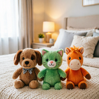 Boîte mystère de jouets en peluche personnalisés, faible MOQ, concevez votre propre poupée en peluche, jouet de collection, fabricant OEM