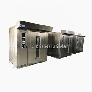 commercial diesel/gas/electricity rotary oven for bakery bread making machine