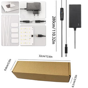 Pot de fleur intelligent <span class=keywords><strong>LED</strong></span> panneau quantique lampe de croissance spectre complet intérieur <span class=keywords><strong>Aquarium</strong></span> semis paysage plante verte succulente lumière de remplissage - Product Image 4