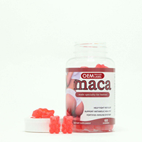 OEM Maca Plus Hip Butt Natural Hips Maca Root and Tribulus Gummies Améliorant la forme physique et l'immunité Gummies à la racine de Maca noire
