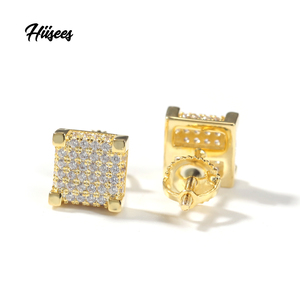 925 серебряные серьги с бриллиантами - Product Image 2