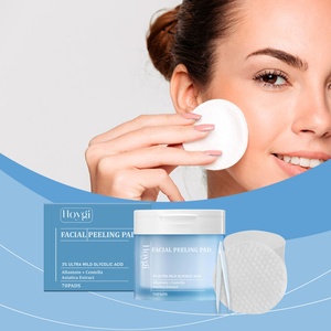 Almohadillas Exfoliantes Suaves Personalizables con Ácido Glicólico AHA, Tratamiento para Cero Poros, 70 Almohadillas para Todo Tipo de Piel, para Uso Comercial - Product Image 5