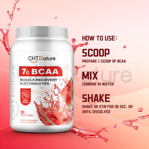 CHTNature Private Label amminoacido Energy Drink 7g di aminoacidi a catena ramificata <span class=keywords><strong>BCAA</strong></span> in polvere - Product Image 4