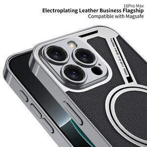 Funda GKK con Diseño en Forma de Z y Electrochapado para iPhone 16 Pro Max, Carga Inalámbrica Magnética, Resistente al Agua y a Impactos - Product Image 5