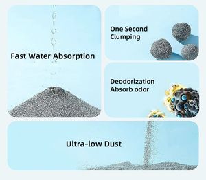 All'ingrosso rinfrescante sterilizzazione deodorizzazione sicuro pulizia criceto sabbia senza polvere criceto bagno di sabbia naturale sabbia - Product Image 2