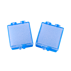 Verpakkingsdoos van kunststof met schuim voor enkelvoudige kronen, bruggen, groot en klein formaat, voor tandtechnisch laboratorium - Product Image 2