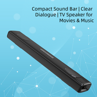 Barra de Sonido Inalámbrica de Alta Potencia con Bajos Profundos para Cine en Casa y Fiestas, Modo Dual 5.0, con Control Remoto