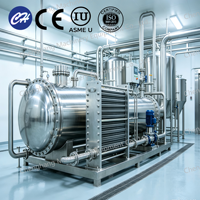 Intercambiador de Calor de Tubo de Acero Inoxidable Resistente a la Corrosión con Presión de 4.5Mpa 0-130 50 M3/h Certificado ASME CE para Uso Industrial