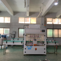 Machine de remplissage pneumatique entièrement automatique à 6 têtes avec conception anticorrosion et pompe pour le remplissage de bouteilles en plastique de liquide blanchissant