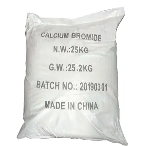 Usine Directe 96% Bromure de Calcium Granulés CaBr2 7789-41-5 avec bon prix