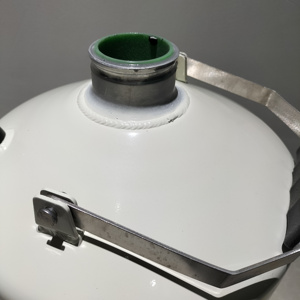 ภาชนะบรรจุไนโตรเจนเหลวสำหรับขนส่ง16L YDS-16B-80เก็บไนโตรเจนเหลวมีที่วางขวด - Product Image 4