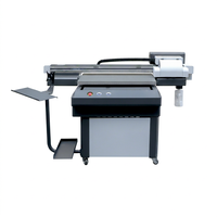 Impresora UV de cama plana XTEK -9060A con cabezal de impresión TX800, totalmente automática, de alta velocidad, multifuncional y con medición automática de altura.