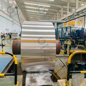 Embalagem de alumínio impresso 1235 8111 8011 11 12 13 14 15 18 Micron novos materiais bom preço à prova de fogo - Product Image 1