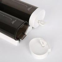 Distributeur de savon de salle de bain mural OEM simple/double d'une capacité de 500ml Distributeur de savon liquide sans poinçon pour salle de douche