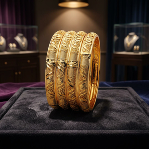 Dye <b>Gold</b> Forming <b>Bangles</b>, Wholesale Dye <b>Gold</b> Plated Fashion <b>Bangles</b>, Traditional <b>Bangles</b>, Brass <b>Gold</b> Filled Jewelry Oro Joyeria. - Product Image 5
